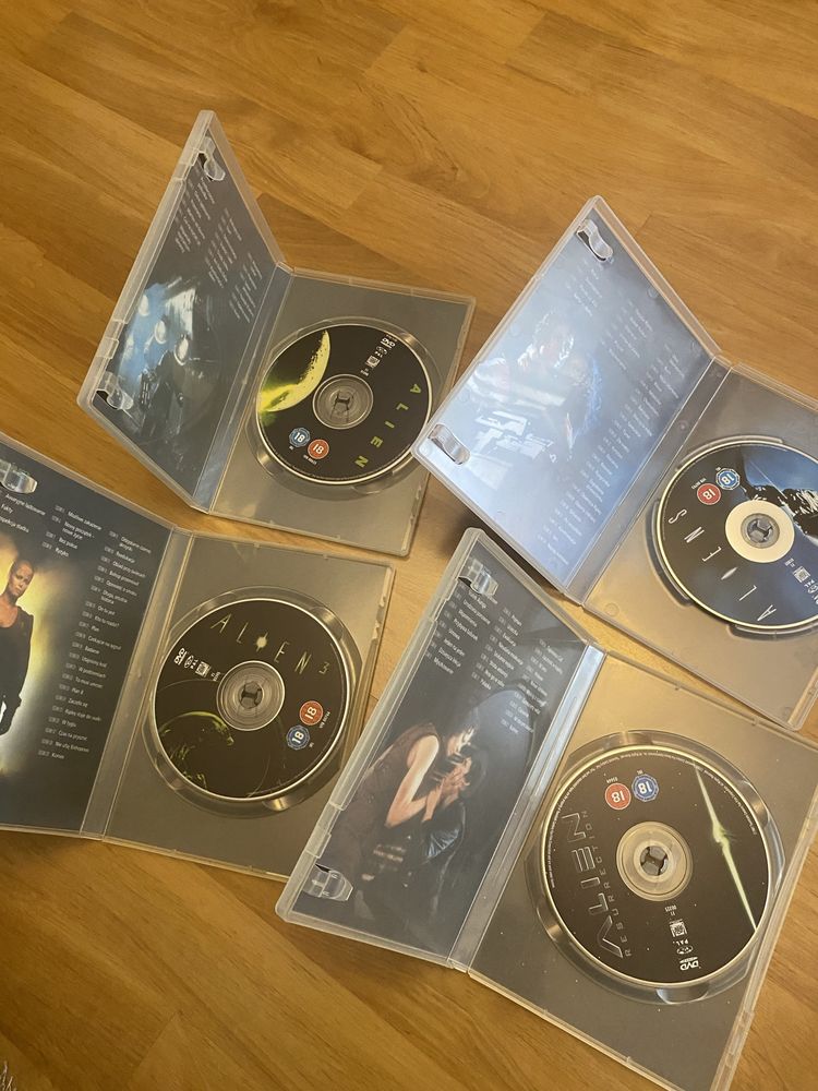 Alien Film DVD Obcy 4 częsci Quadrilogy