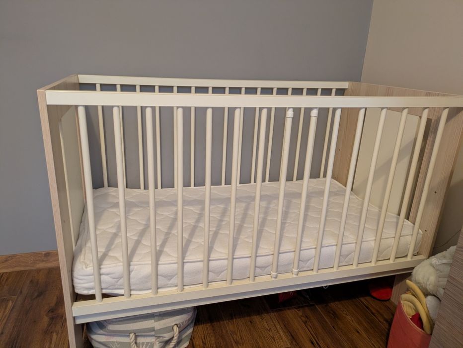 Łóżeczko Klupś Safari materac