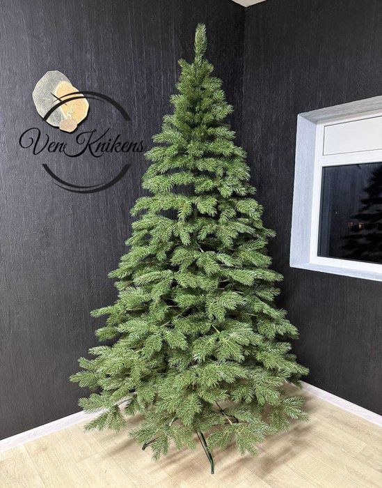 Ялинка штучна лита ДЕ ЛЮКС, Елка искусственная 1,8 м.