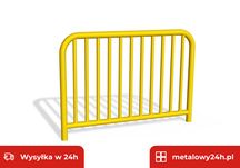 Bariera drogowa chodnikowa U-12a 150 cm z pionowymi szczeblinkami