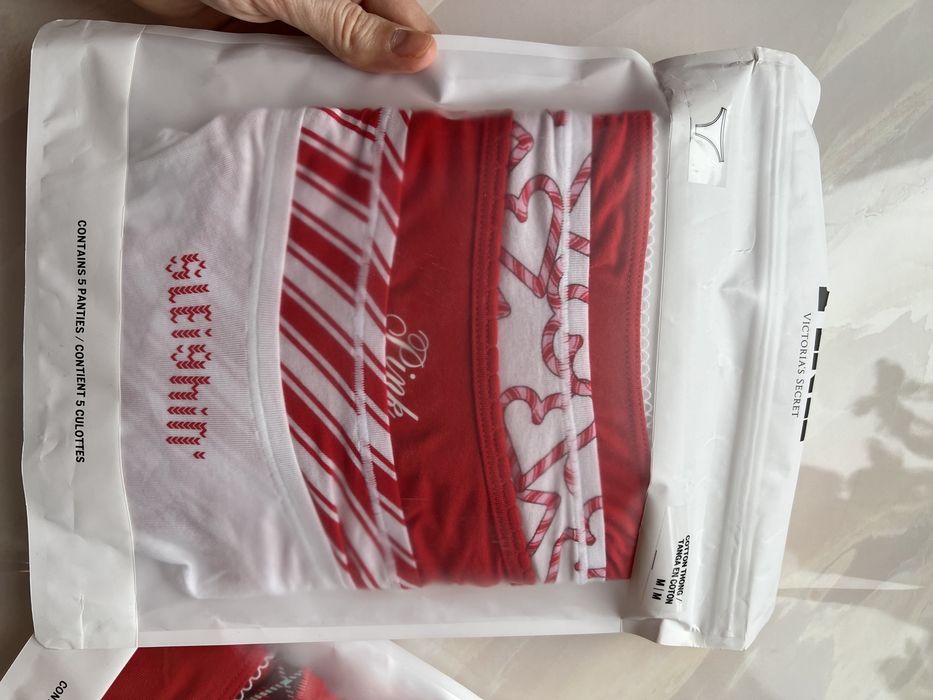 Трусики Вікторія Сікрет новорічні