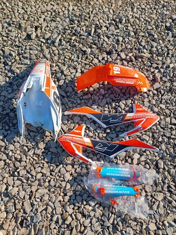 Ktm sx 65 Plastik owiewka boczek ogon błotnik zadupek cross nadkole