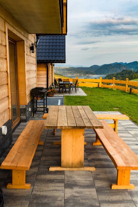 Domki Falsztyn Premium 9,10 osobowe. Jezioro Czorsztyńskie, Niedzica