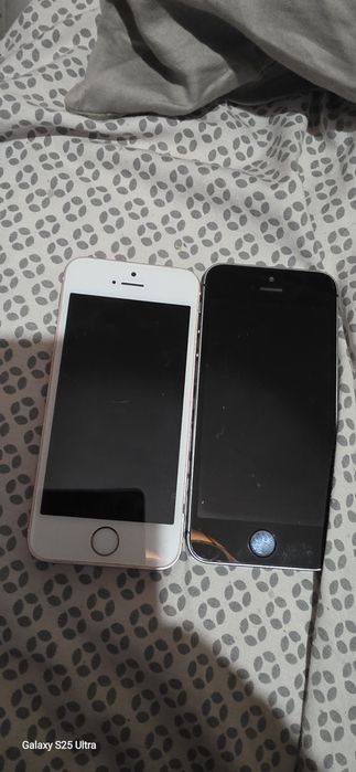 2 iphones se e 5s