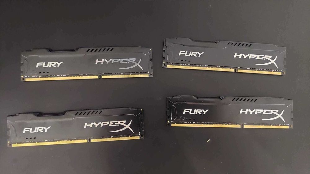 Pamięć RAM HyperX Fury DDR3 4x 8GB - 32GB TESTOWANA