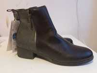 Nowe buty Botki damskie, rozmiar 41, kolor czarno-szary