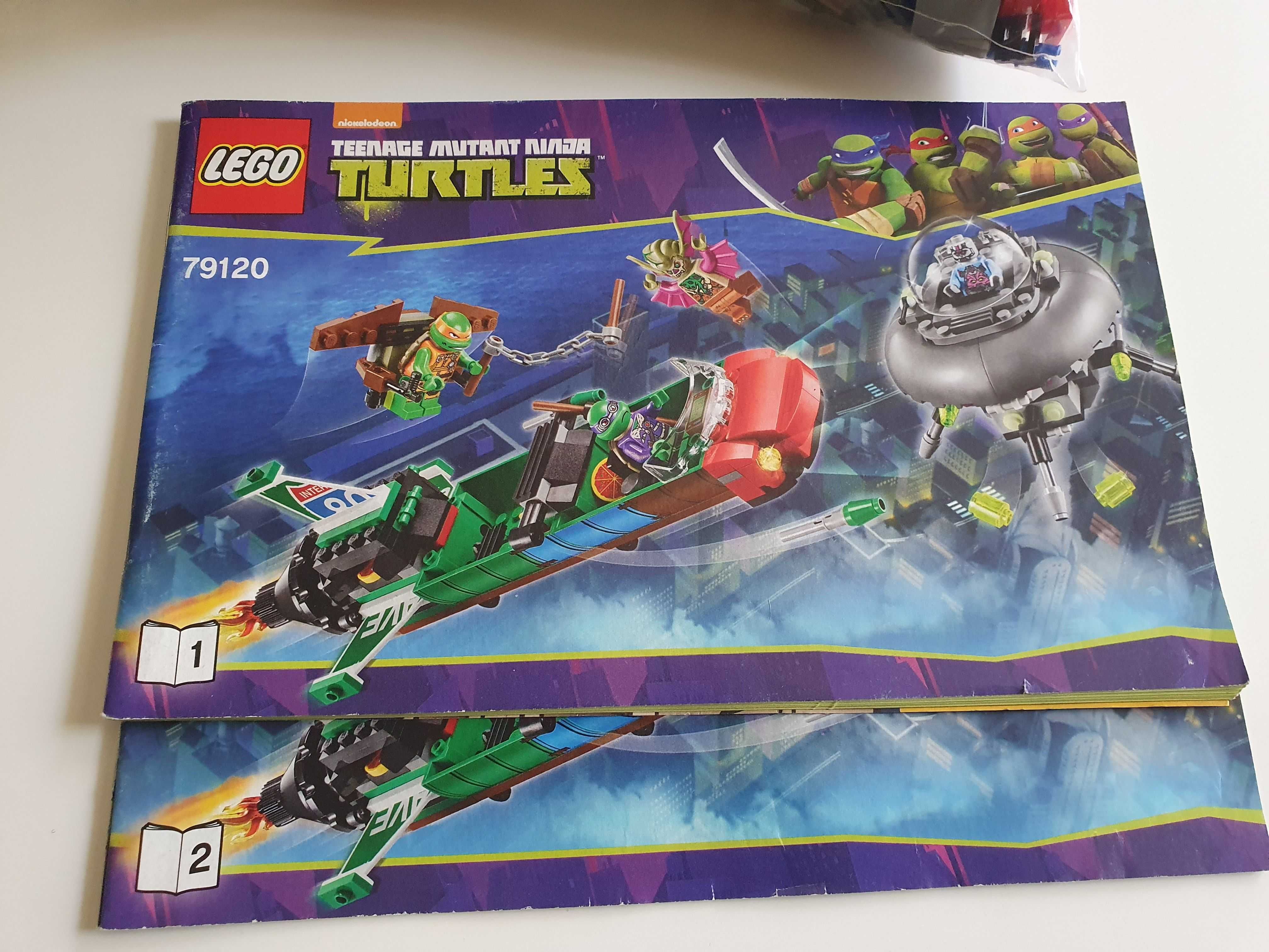 Lego 79120 Wojownicze żółwie Ninja - Podniebne Uderzenie T-Rawket