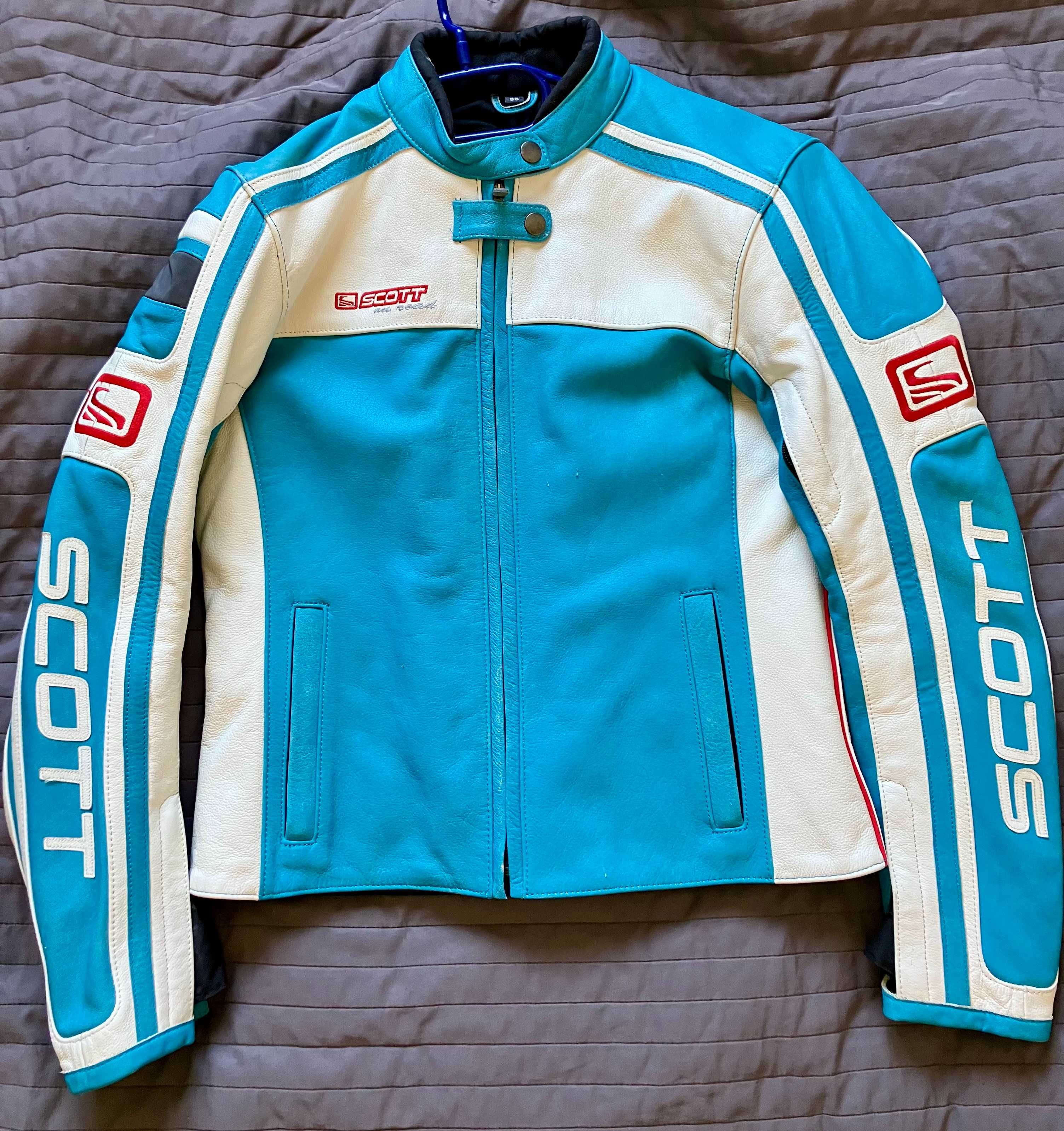 Kurtka skórzana motocyklowa Scott rozmiar 36 S