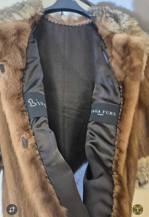 Нова фірмова норкова шуба,автоледі,рись