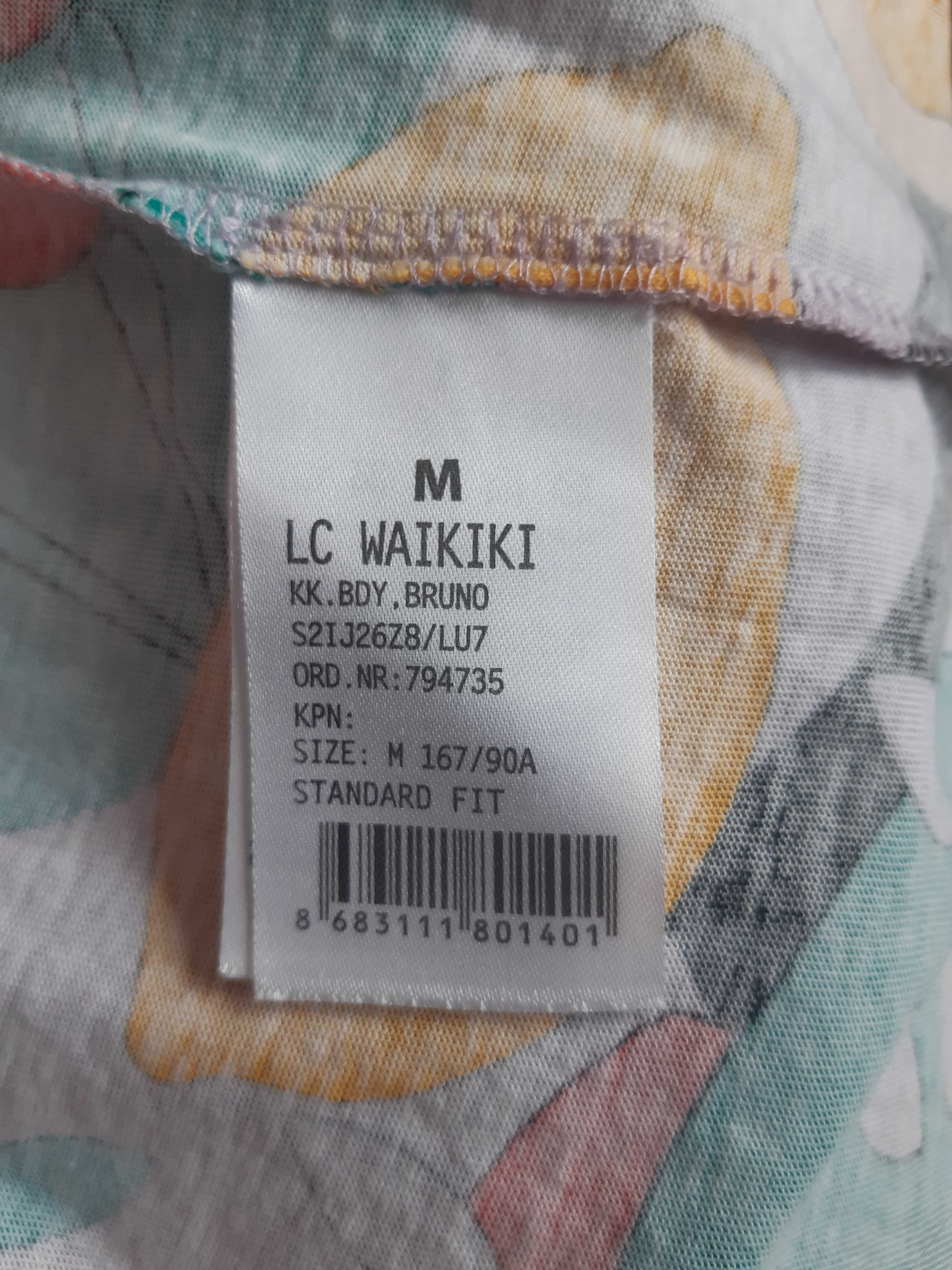 Натуральная, яркая, сочная футболка в принт фрукты lc waikiki