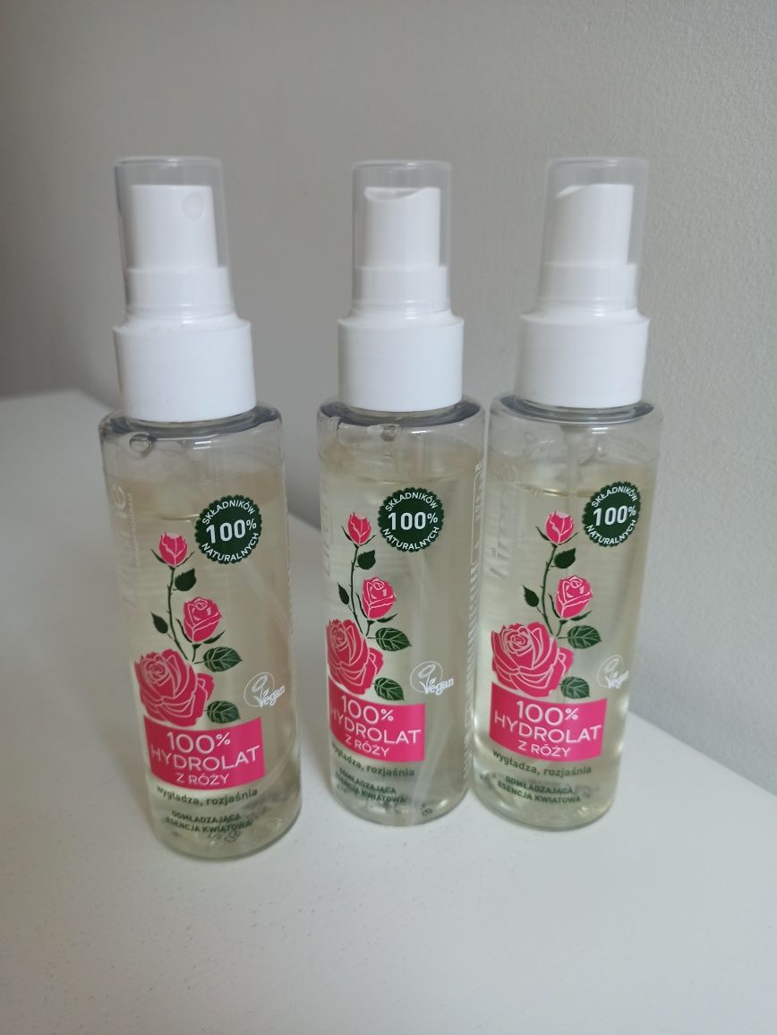 Hydrolaty różane Lirene 100 ml NOWE