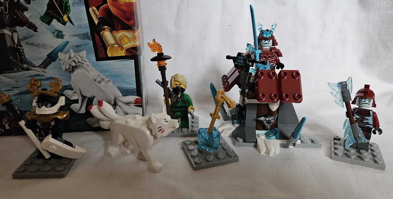 Komplet LEGO 70671 Ninjago Podróż Lloyda Samurai X Blizzard Samurai