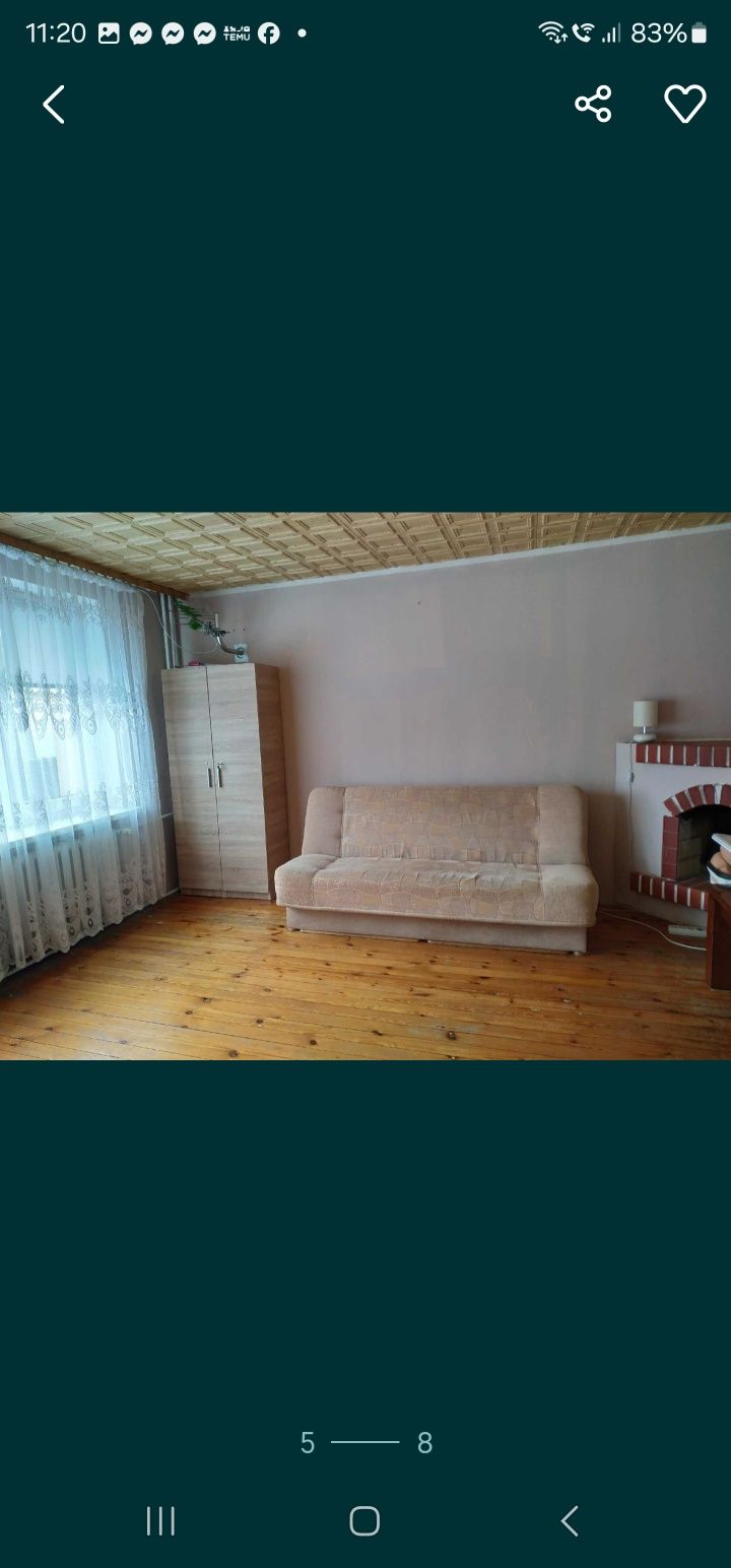 Sprzedam dom do czesciowego remontu powoezchni  130 m z działka w dzi