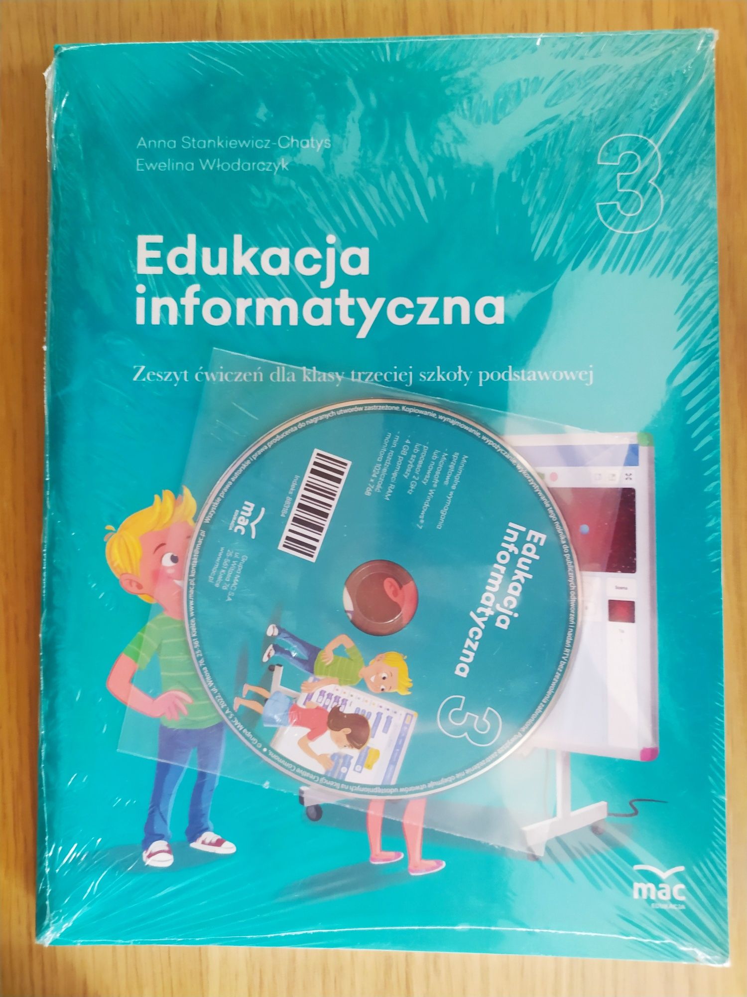 Edukacja informatyczna klasa 3 z płytą CD