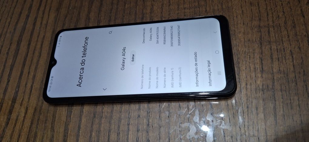 Samsung A04s com caixa