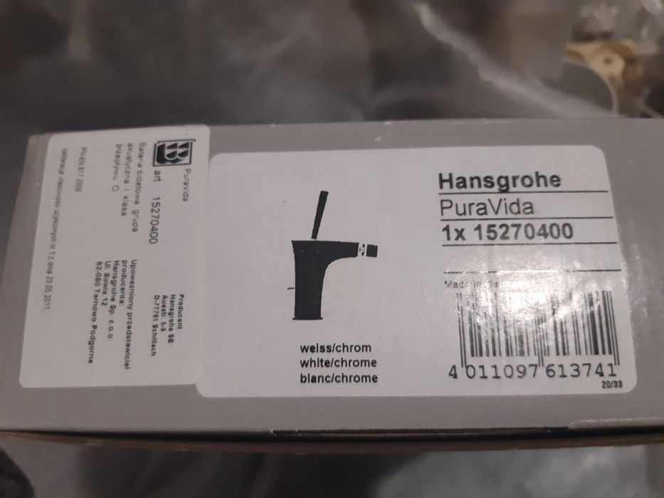 Bateria bidetowa Pura Vida Hansgrohe