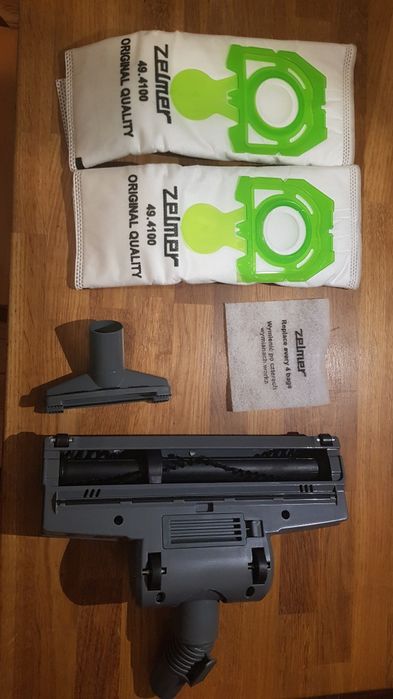 Szczotka 2x worki  Zelmer odkurzacz  - nowe