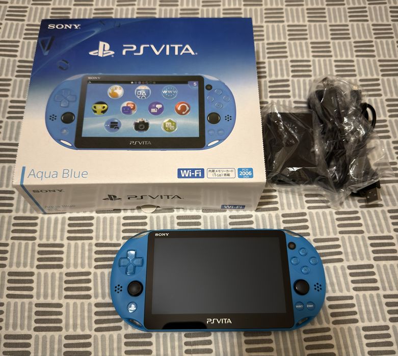 PS Vita Aqua Blue 128gb
