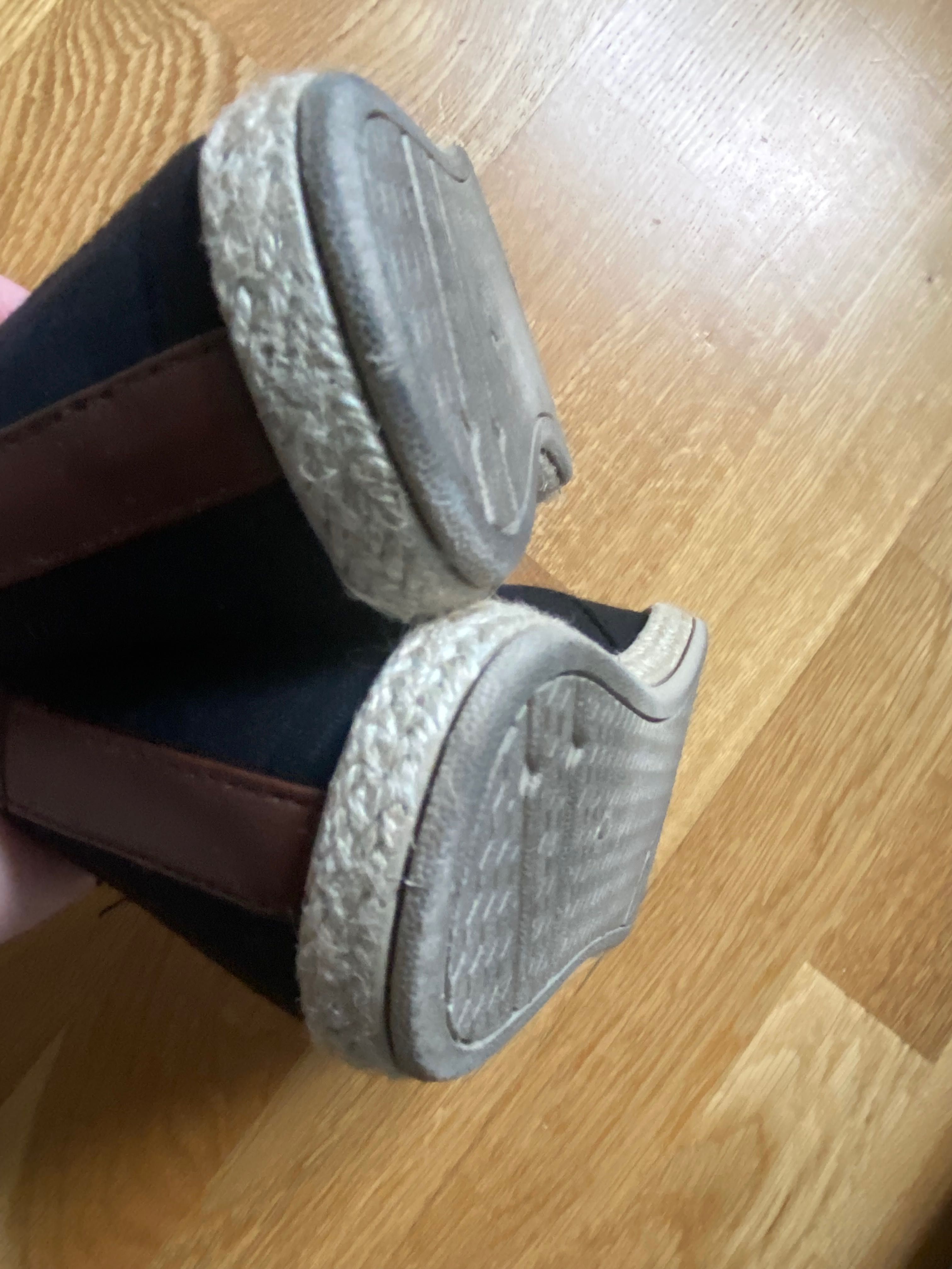 Buty damskie espadryle czarne idealne na wiosnę i lato