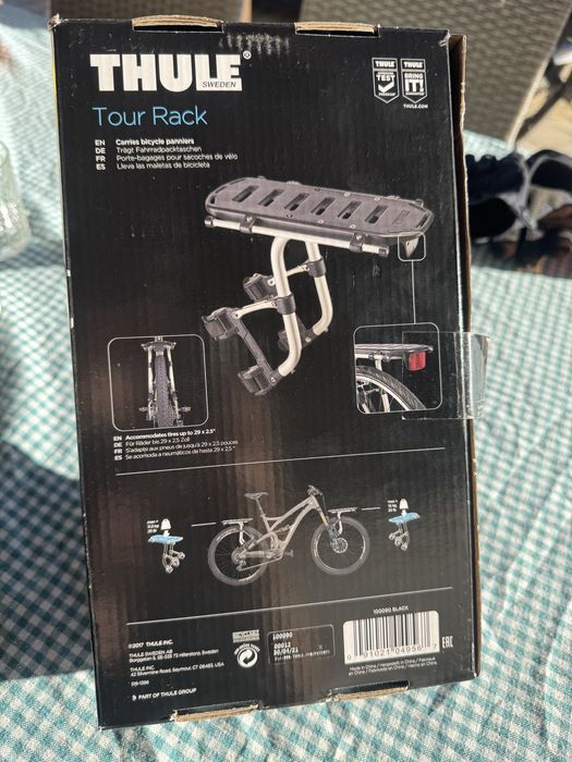 Nowy bagaznik rowerowy Thule Tour Rack