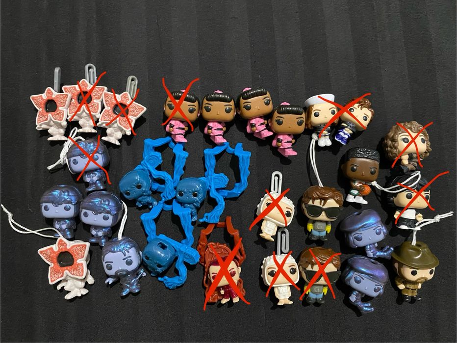 Дивні дива, Kinder Joy Stranger Things, колекція Funko pop