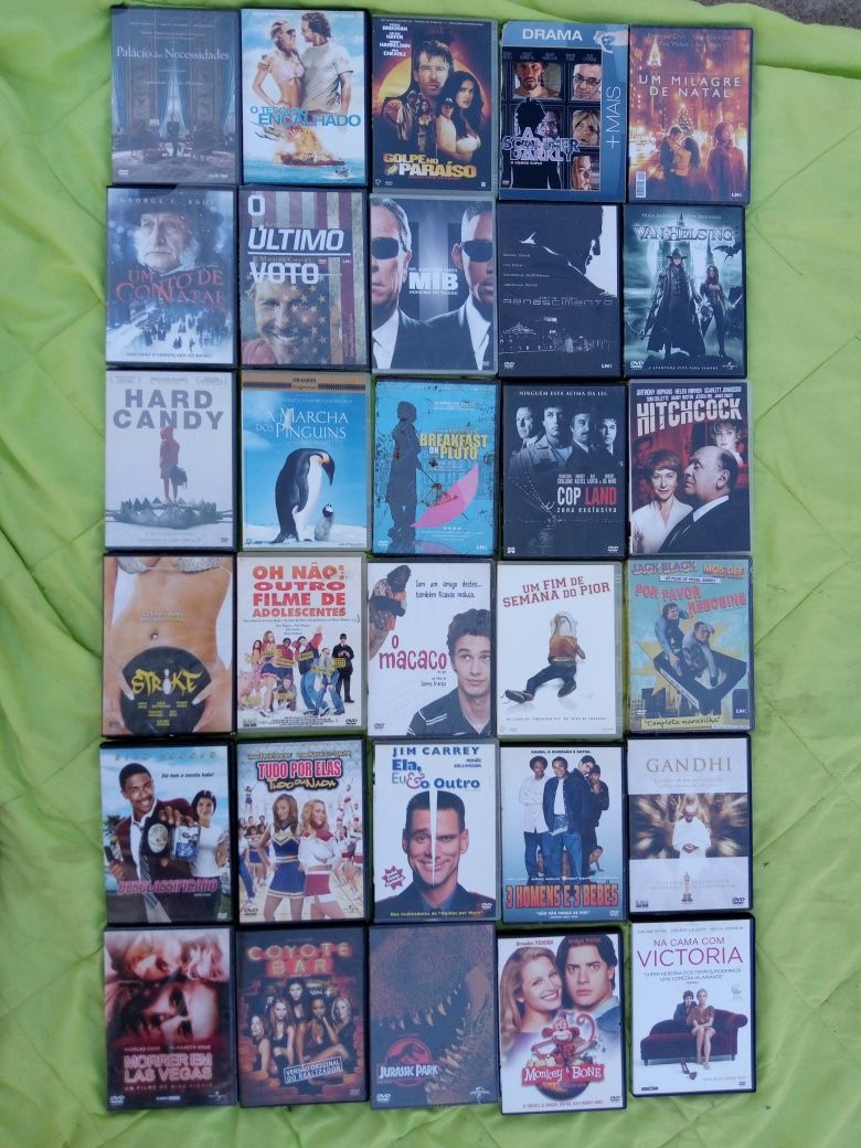 30 DVDs incluindo hard candy