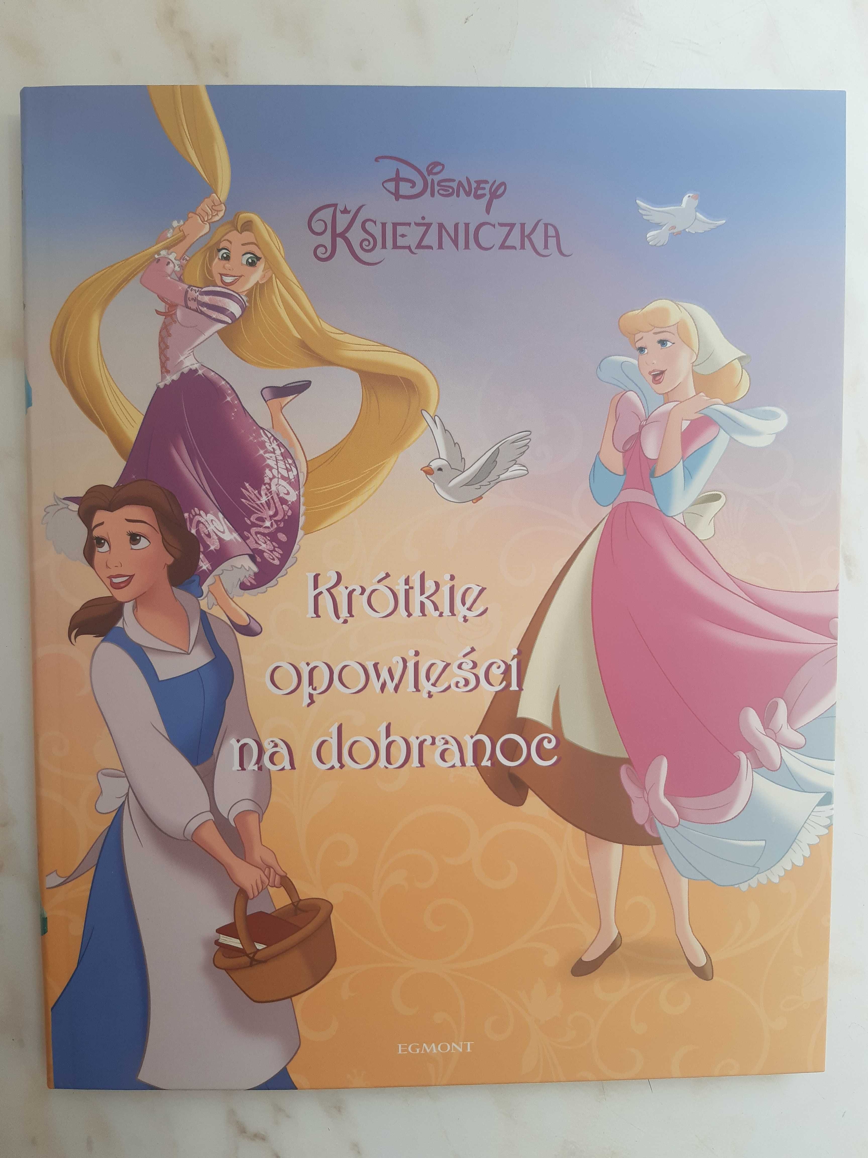 Disney Księżniczka Krótkie opowieści na dobranoc_Ariel_Śnieżka_Bella..