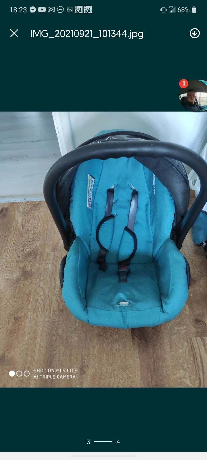 Wózek babyactive shell eco 3w1