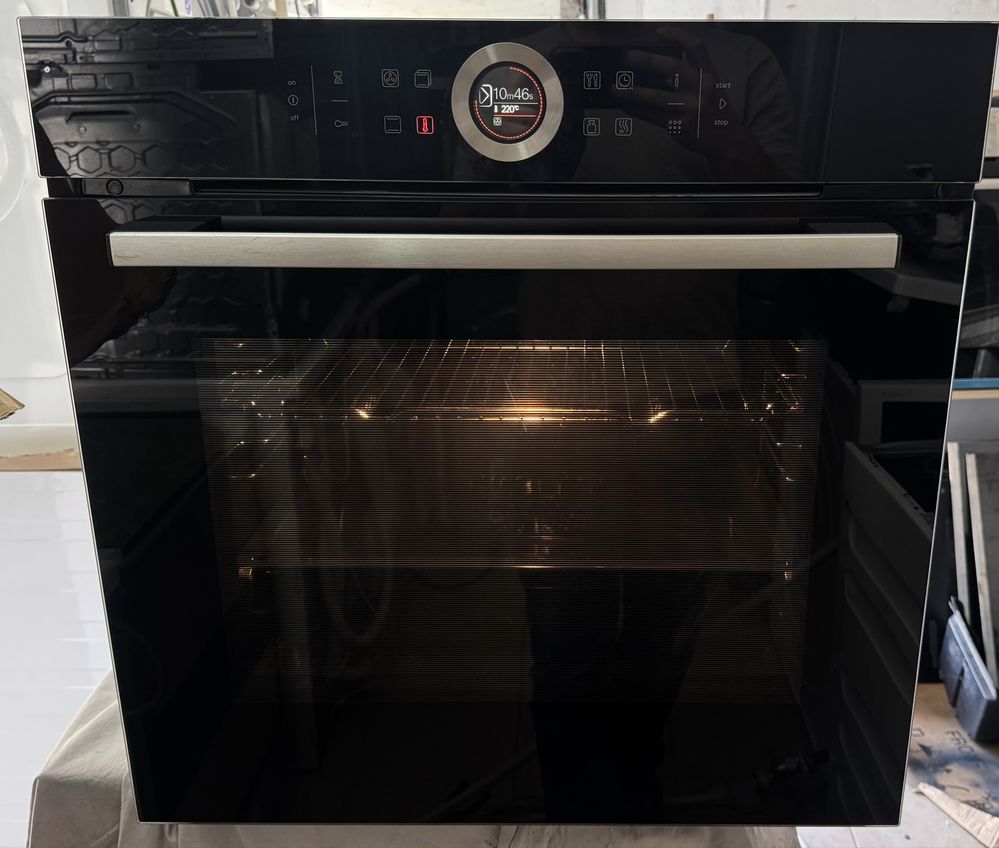 Forno BOSCH Serie 8 - HBG675BB1 (71 L - 59.5 cm - Pirolítico - Preto)
