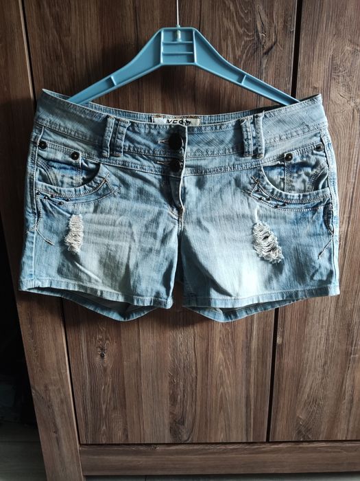 Spodenki szorty damskie jeans