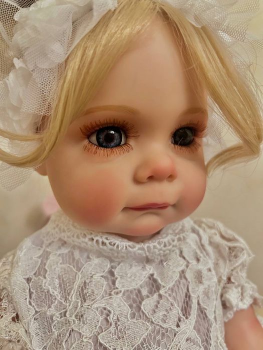 Лялька кукла пупс силіконвінілова реборн reborn реалістична анатомічна
