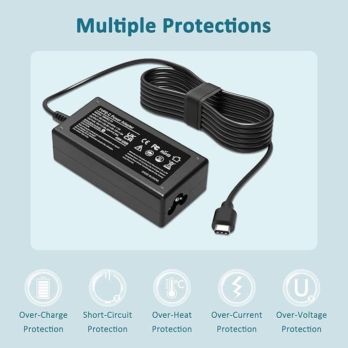 20V 2,25A 45W Typ Usb C Zasilacz Do Laptopa Zasil