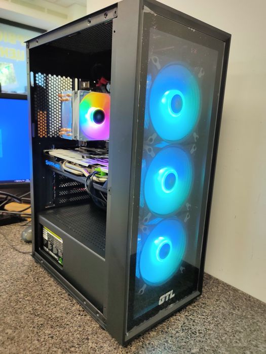 Игровой ПК Ryzen 5 3600/DDR4-16Gb/RX 580-8GB/GTX 1060 6G/SSD120+HDD
