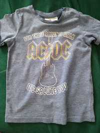 Koszulka AC DC dla maluszka r. 74/80