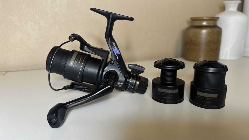 Shimano Aero Gtm 2000 Japan + zapasowe szpule