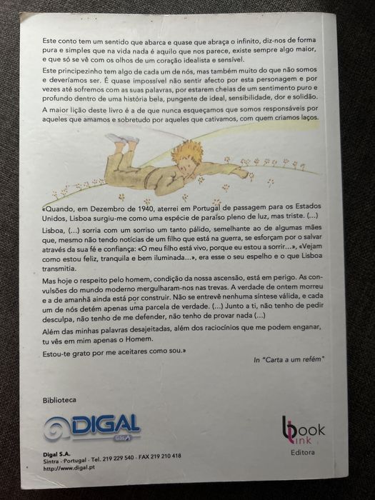 O Principezinho carta a um refem