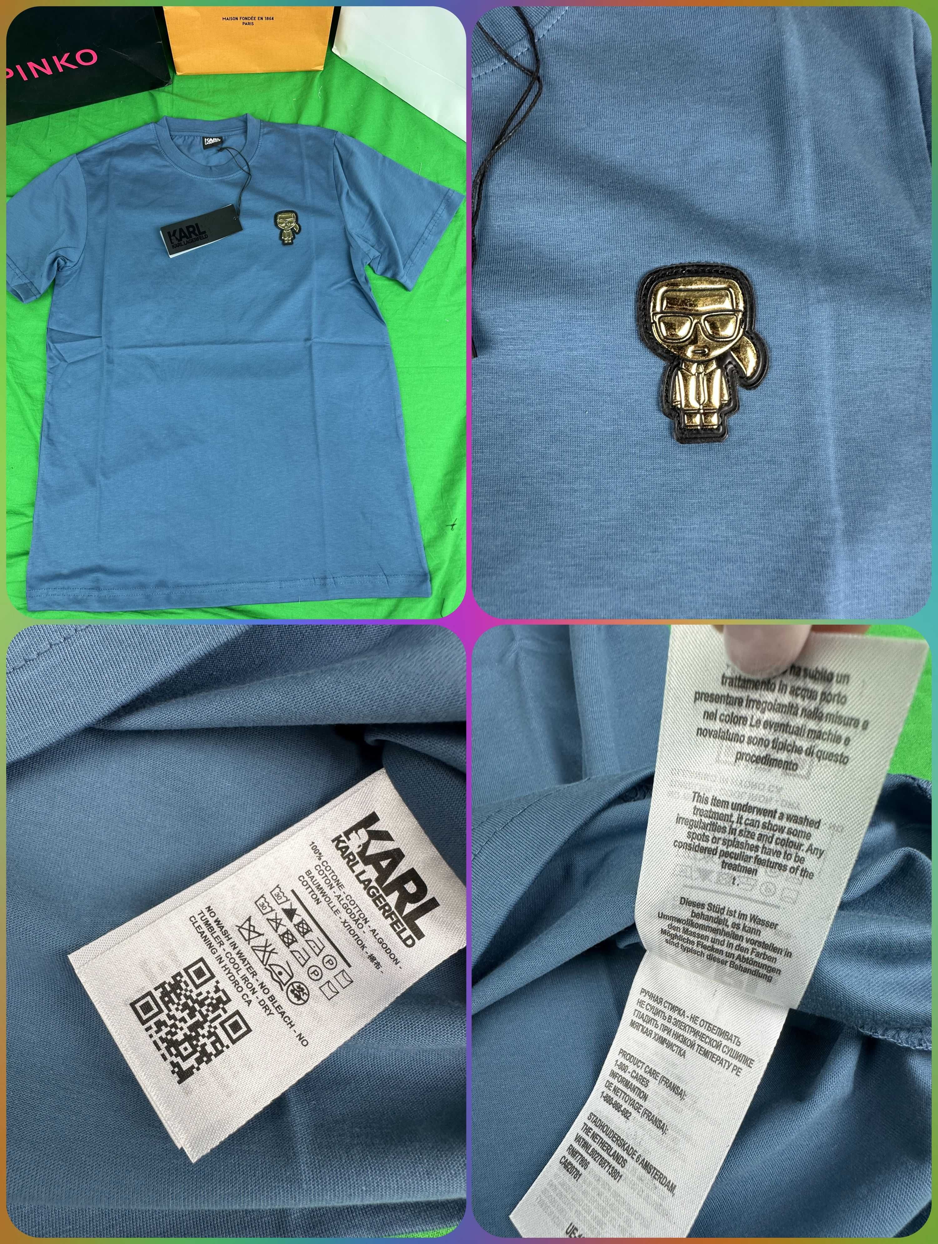 Koszulka męska karl lagerfeld armani t-shirt hugo boss koszulka nowość