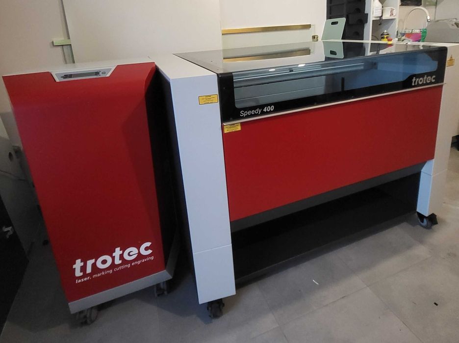 Laser CO2 Trotec Speedy 400 80 W do cięcia i grawerowania