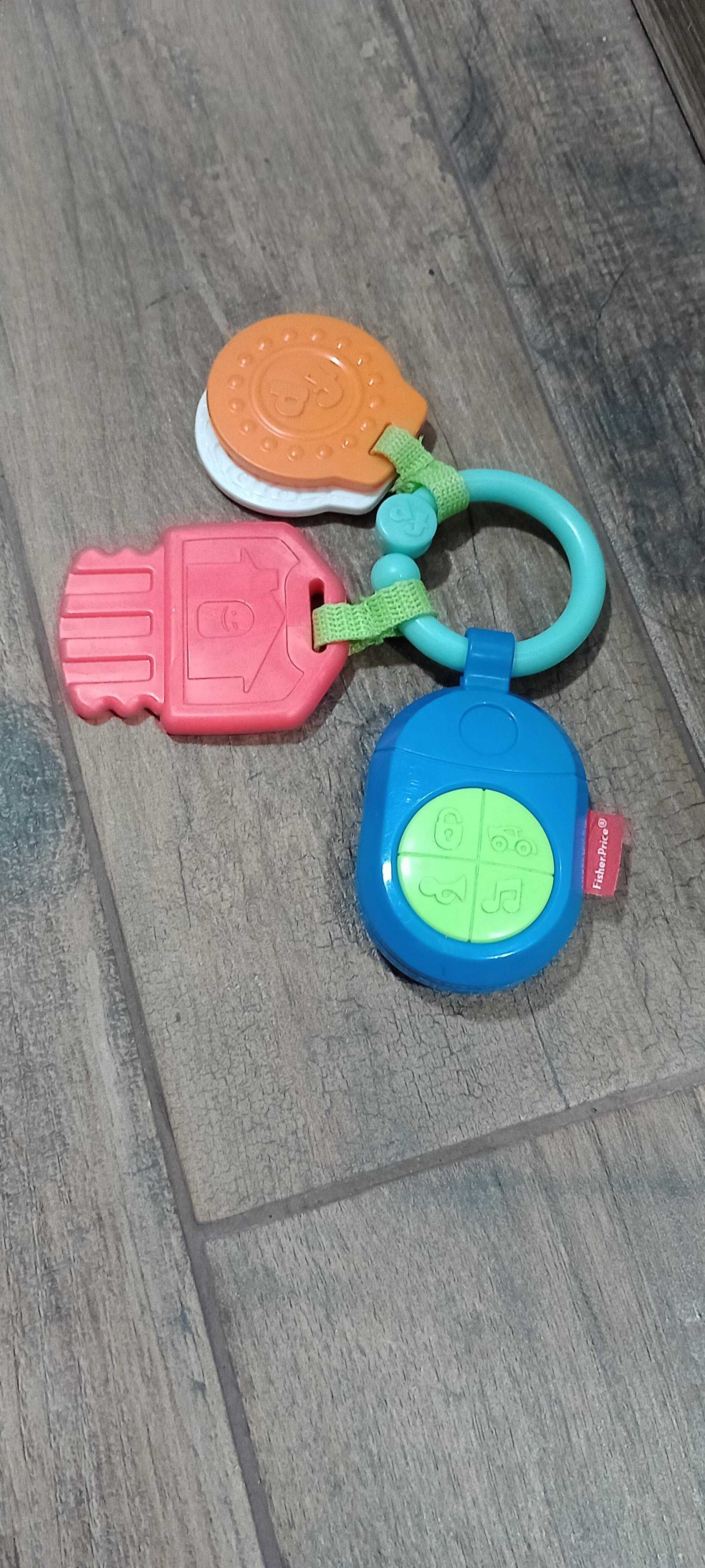 Muzyczne kluczyki Fisher Price, gryzaki