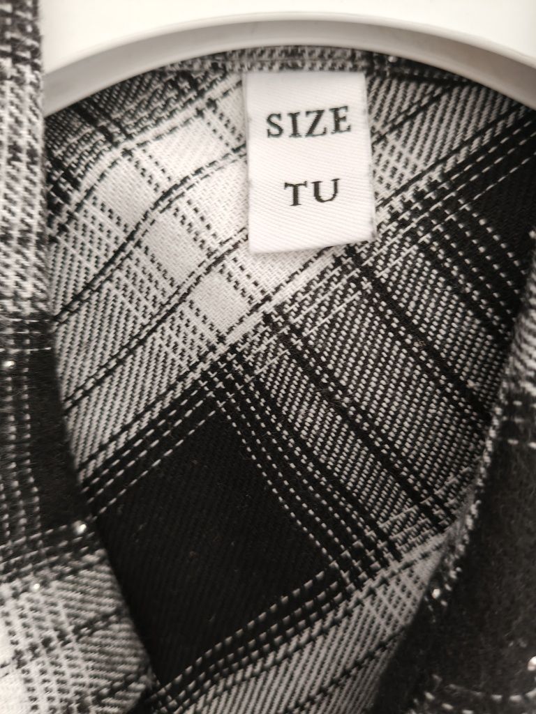 Nowa koszula krata dżety oversize