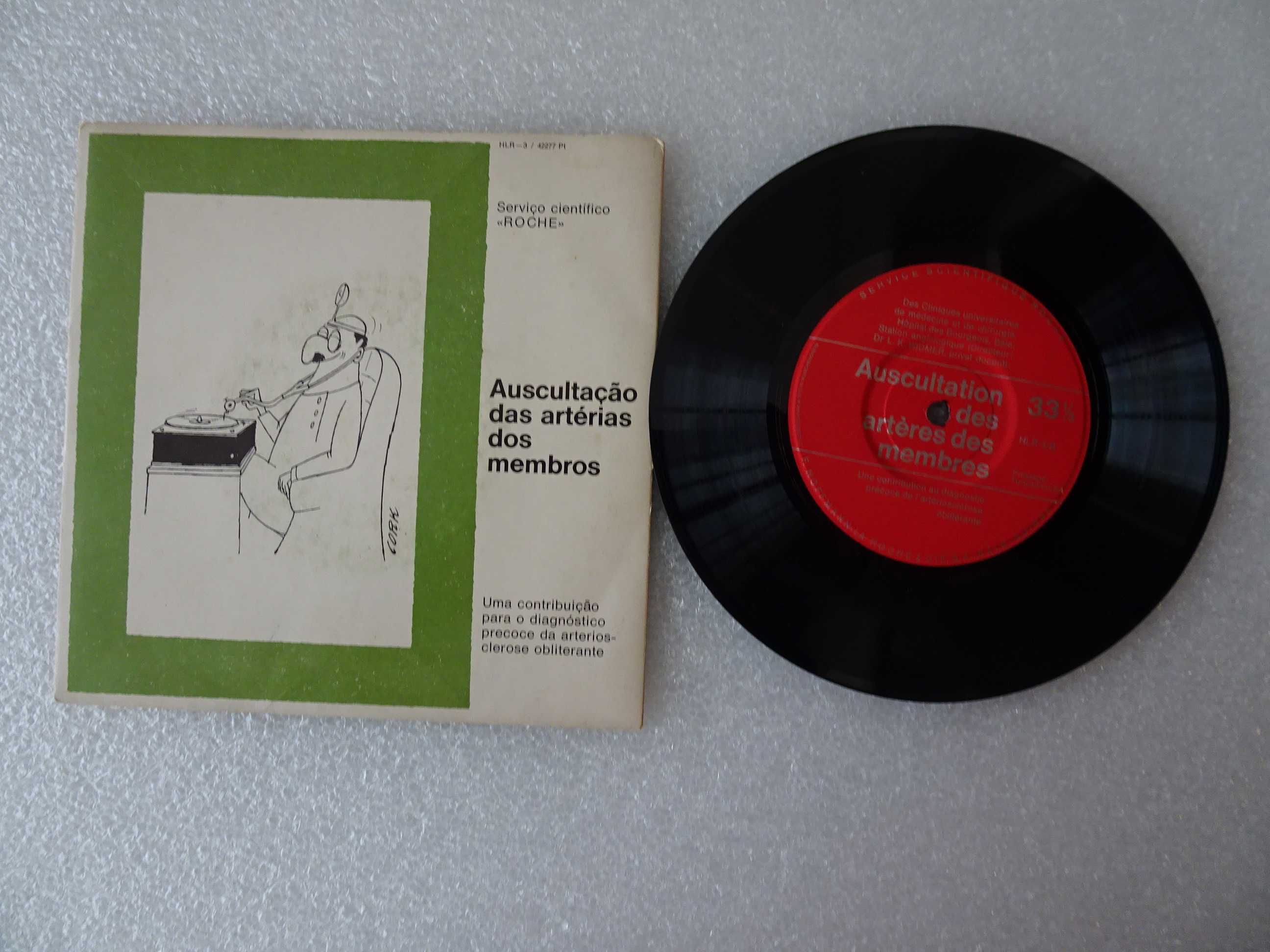 Disco single - Auscultação das artérias dos membros