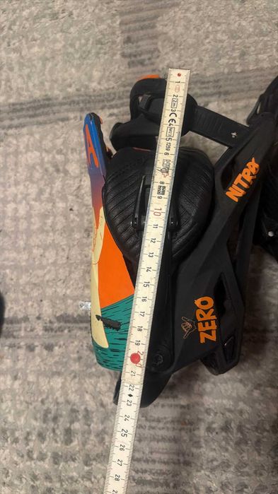 Wiązania snowboardowe NITRO Zero Nitros Shaka Brah M