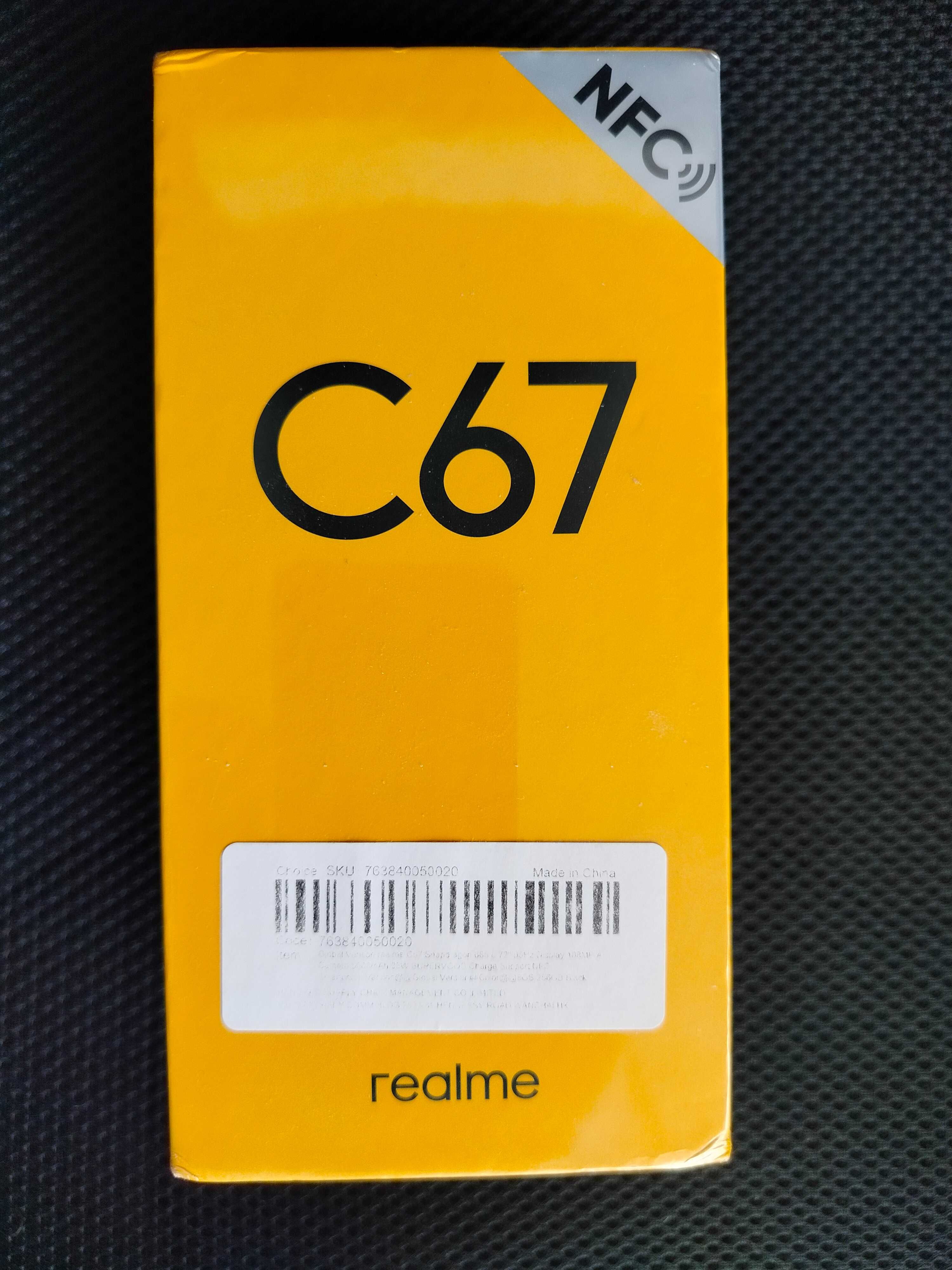 Realme C67 , 8/256 , NFC , чорний , новий