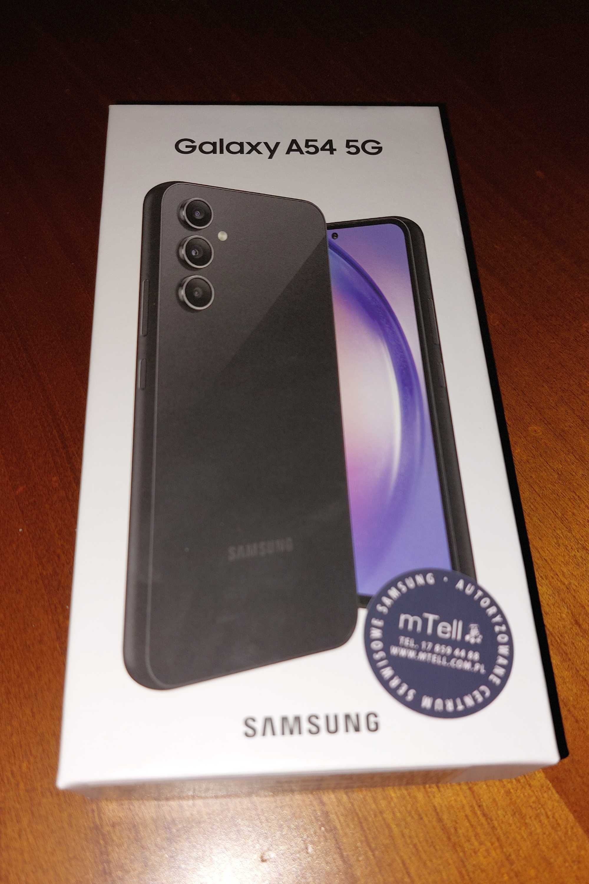 Samsung Galaxy A54 5G 8G /128 GB Czarny NOWY