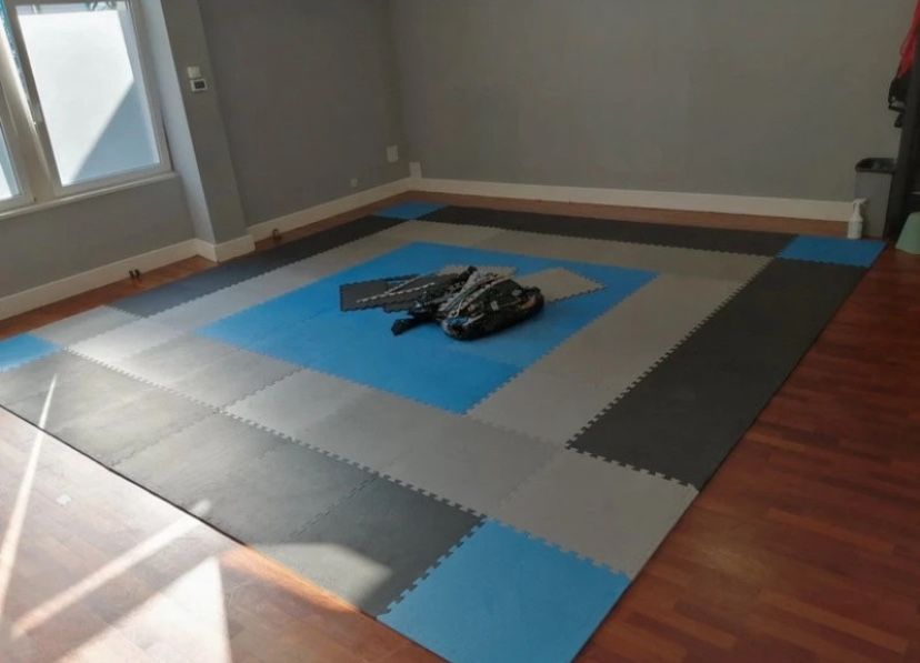 Puzle piankowe - mata do fitnesu