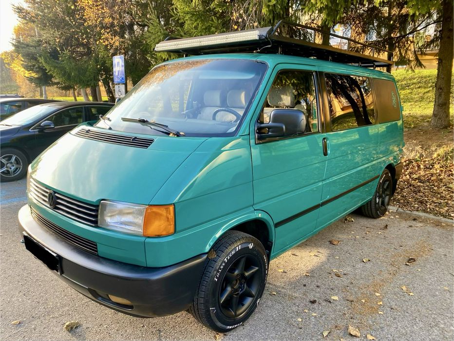 Vw t4 kamper edition ( czesci bus van ducato camper zamiana motor )