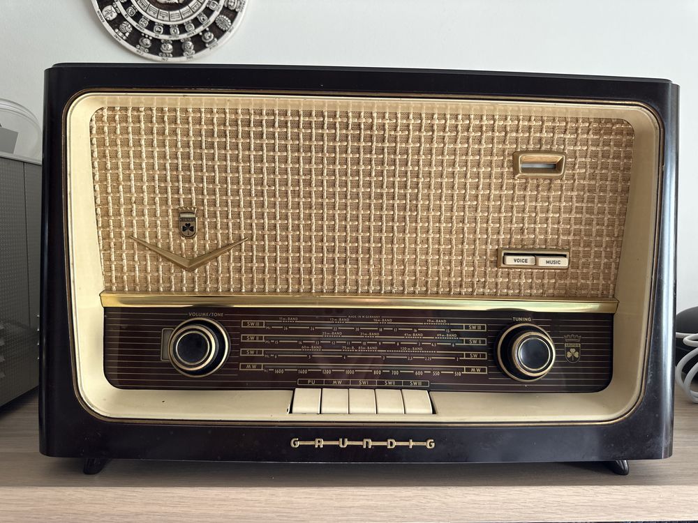 Rádio vintage grundig