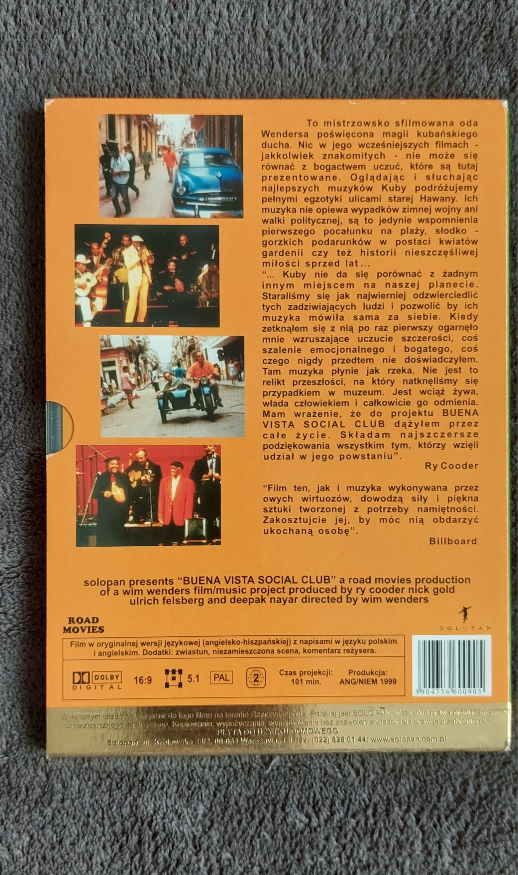 Buena Vista Social Club DVD