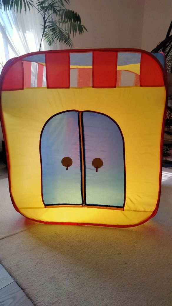 Палатка детская,игровая, разноцветная