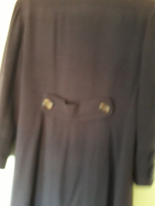 Sobretudo Comprido Roxo